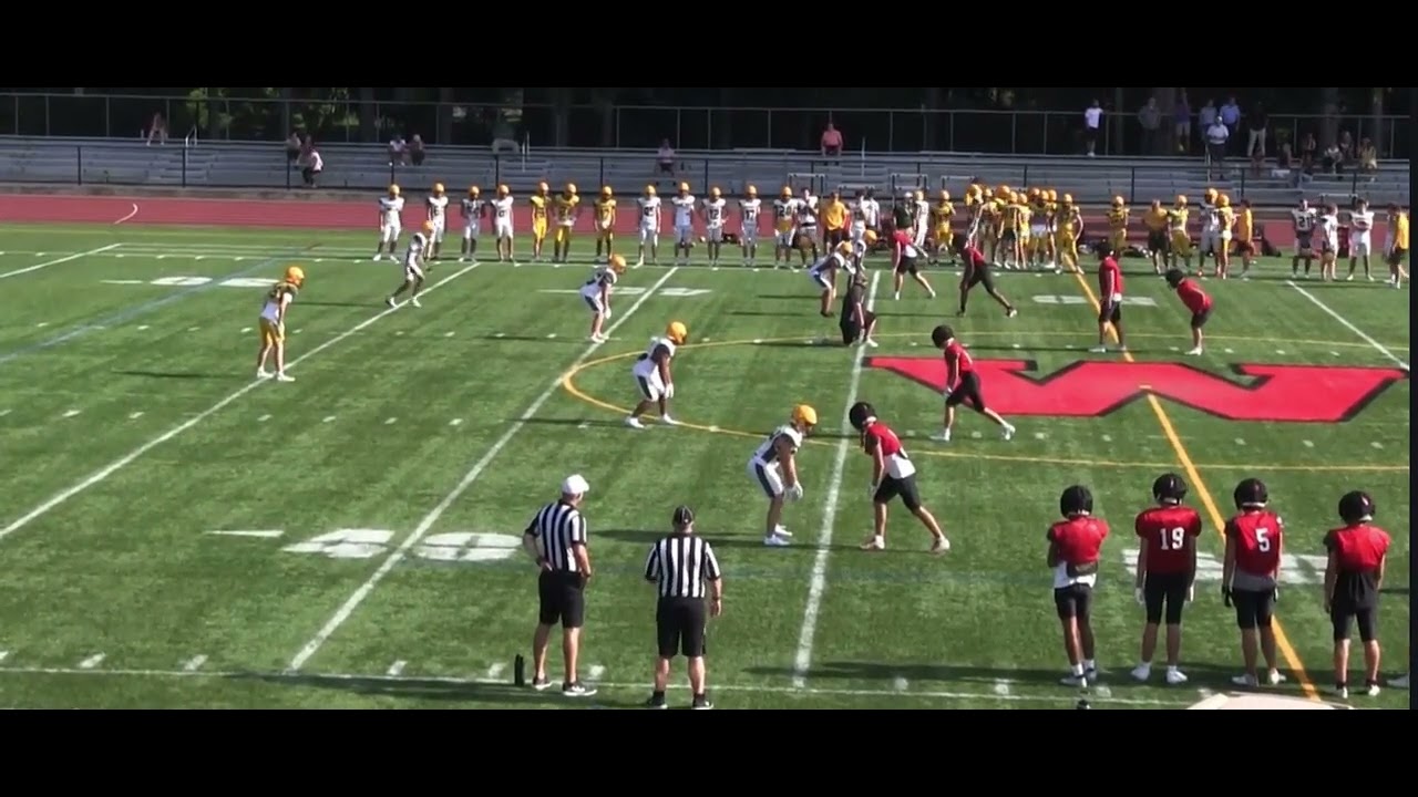 Quick First Step To Beat DB For Touchdown Off Go Route | Matthew ...