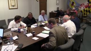 Wicomico County Council Budget Session, May 25th, 2017