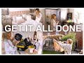 GET IT ALL DONE WITH ME | REALISTIC DAY - TESCO SHOP,  FRIDGE ORGANISATION &amp; CLEANING