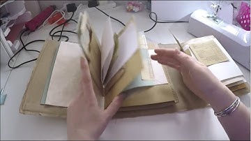 LAPBOOK PROCESS VIDEO | JUNK JOURNAL