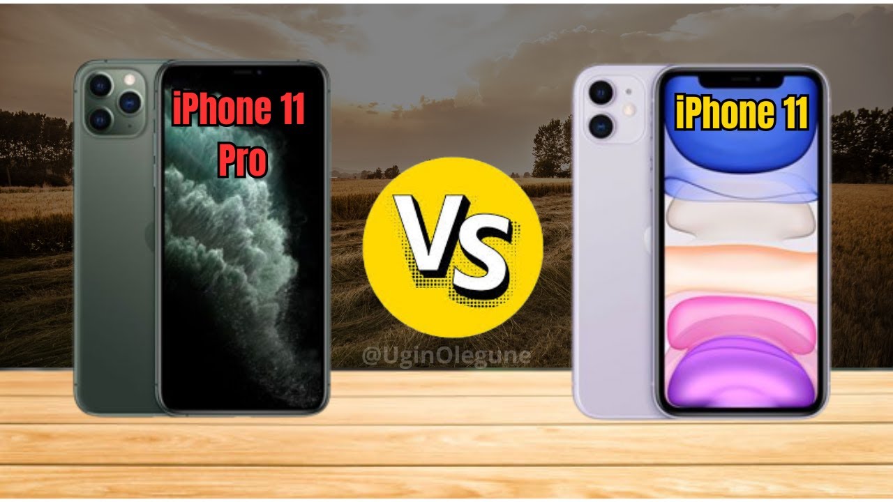 iPhone 11 vs iPhone 11 Pro Specs Review - YouTube
