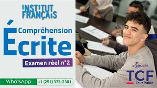 TCF TP 2026 | Compréhension écrite - Simulation réelle 2 | C1-C2