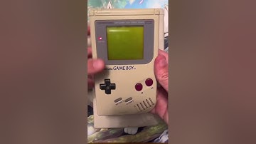 Tetris on the Nintendo Gameboy. A classic!