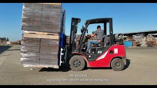 Hangcha Powers Seamless Logistics for U.S. Packaging Pioneer！