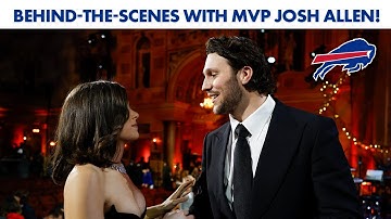 Behind-the-Scenes with Josh Allen After Winning 2024 MVP at NFL Honors | Buffalo Bills