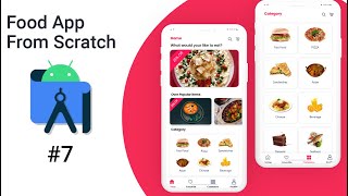 Android food app using (MVVM + Retrofit + Room) #7