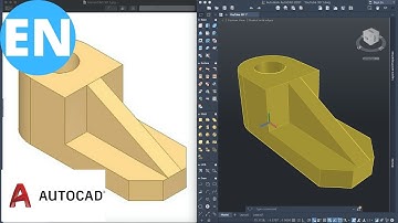 AutoCAD | 3D Tutorial for Beginners | Exercise 1