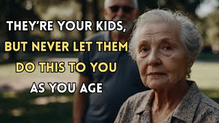 Old Age, NEVER Allow These 6 Things From Your Children – They Could Destroy You