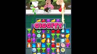 Family Guy Another Freakin Mobile Game Level 1034 - NO BOOSTERS