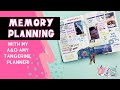 MEMORY PLANNER | Join me as I start my Memory Keeping in my A&O and Amy Tangerine Planner!