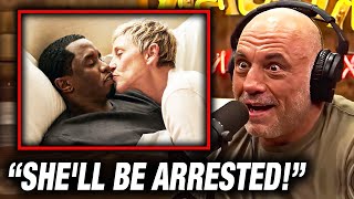 Joe Rogan EXPOSES Why Ellen DeGeneres Is HIDING After THESE Diddy Party Videos Leaked!