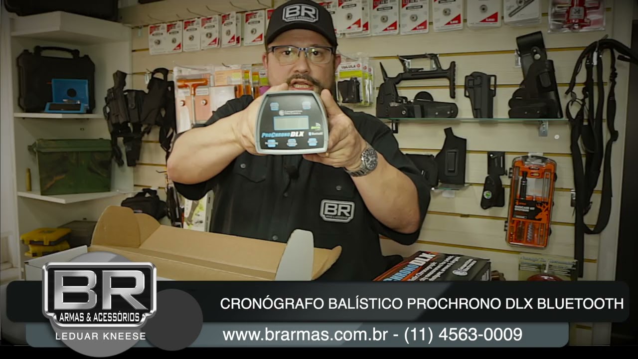 CRONÓGRAFO BALÍSTICO PROCHRONO DLX - O MAIS VENDIDO! 