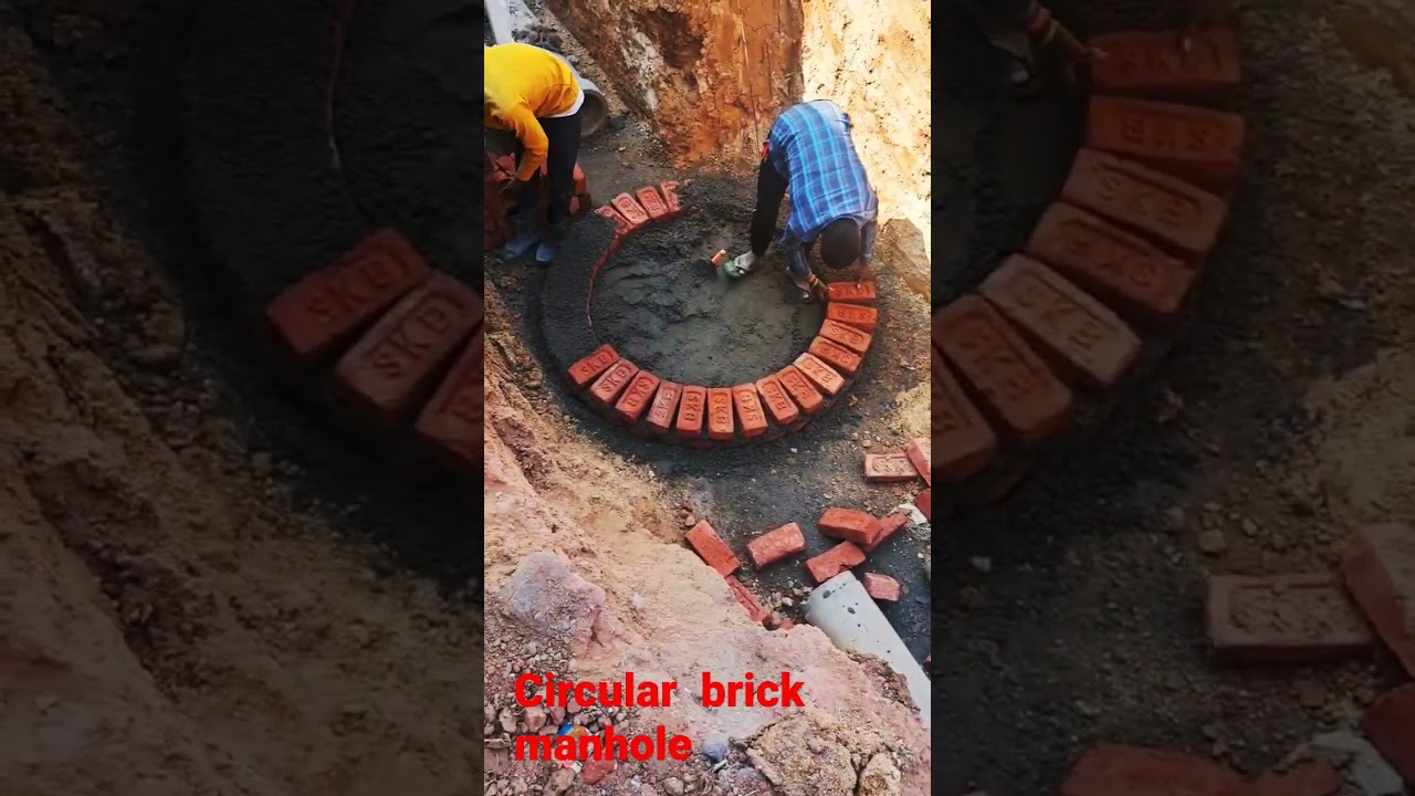 circular brick manhole