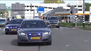 Dienst Koninklijke Diplomatieke Beveiliging Dkdb Met Spoed Tijdens Psv-Ajax In De Kuip Rotterdam