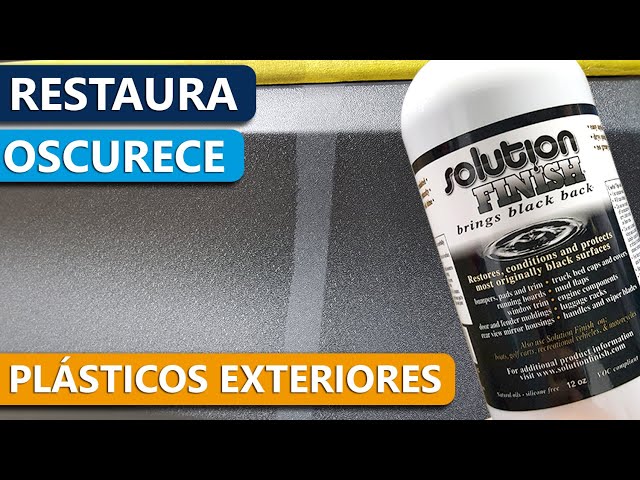 Cómo elegir el mejor restaurador de plásticos para el coche - Casacochecurro