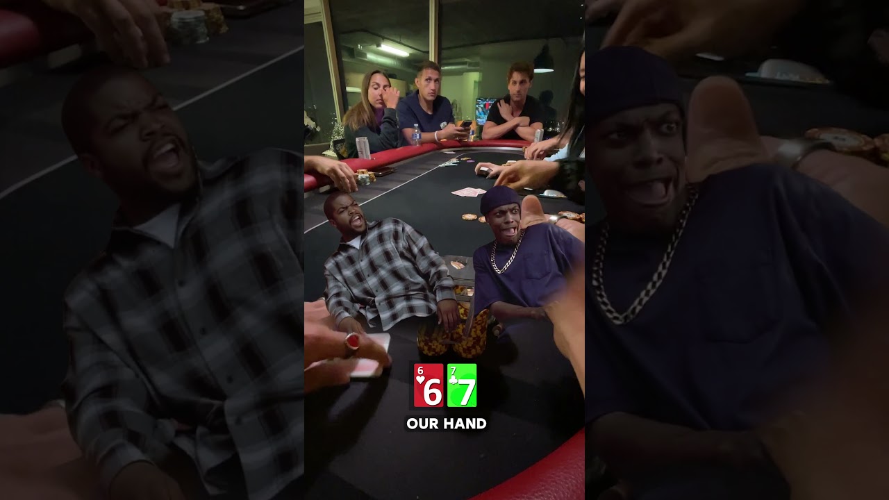 This is why poker with your friends are fun! #poker #gambling #casino