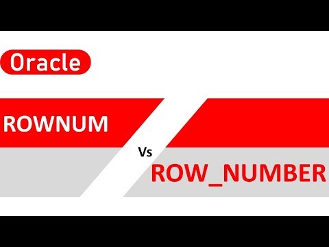 Video: Rownum inafanyaje kazi katika SQL?