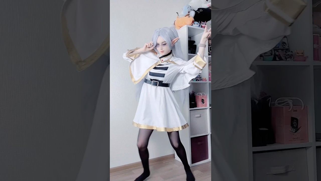 Frieren dance✨  #cosplay #anime #cosplayer #frieren #frierenbeyondjourneysend