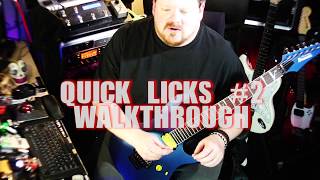 Quick Licks #2 - (Alternate Picking) Uneven Open String Picking