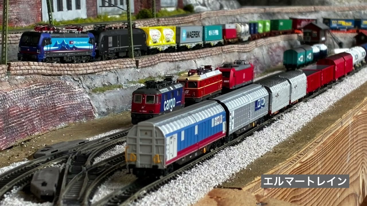 PIKO　レール&機関車セット （Fleischmann） FLEISCHMANN+TRIX+ARNOLD+PIKO CARGO 貨物列車 - YouTube