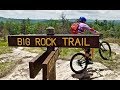 Not Moab slick rock... Asheville BIG ROCK!! Slab mtb riding in DuPont State Forest, Asheville