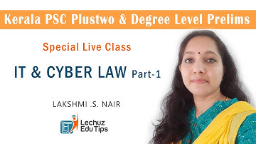 PLUSTWO PRELIMINARY EXAM SPECIAL IT AND CYBER LAW