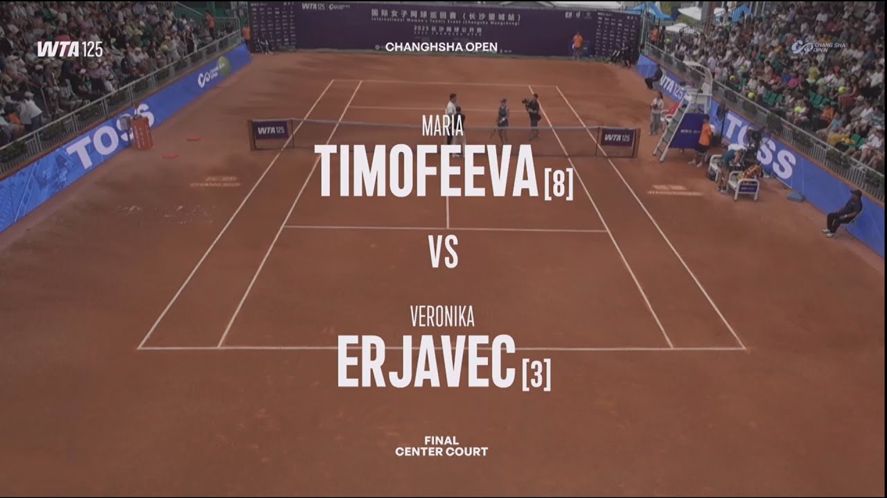 Maria Timofeeva vs Veronika Erjavec (SLO) - Xtended Game, Set and Match Point