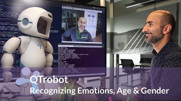 QTrobot - Humanoid robot recognizing emotions, age and gender -Demo