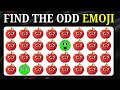 FInd The Odd Emoji Out🔎❓ | Easy to Impossible Level | Ultimate Puzzle Games🕵️‍♂️