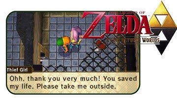 Pink Hair Thief Girl | The Legend of Zelda: A link Between worlds | Ep.13