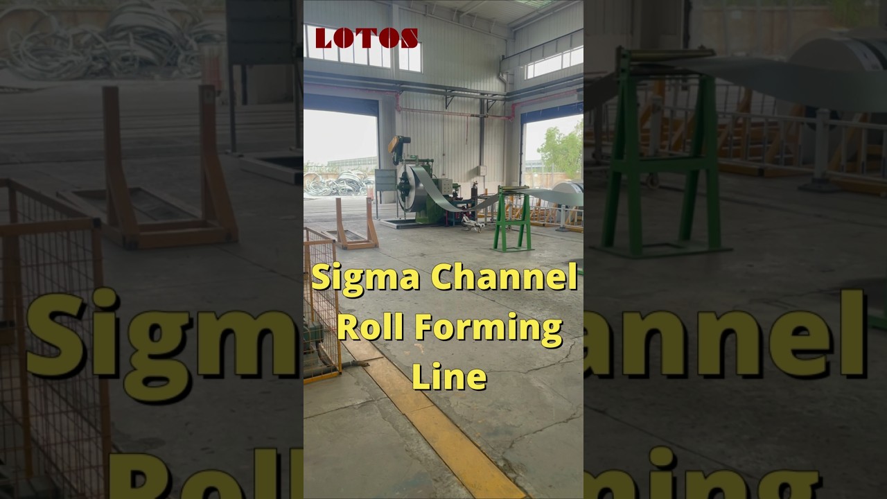 Sigma Channel Roll Forming Line       