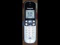 Funktionsprüfung Panasonic KX-TG6811GB  Schnurloses Telefon,Wireless phone