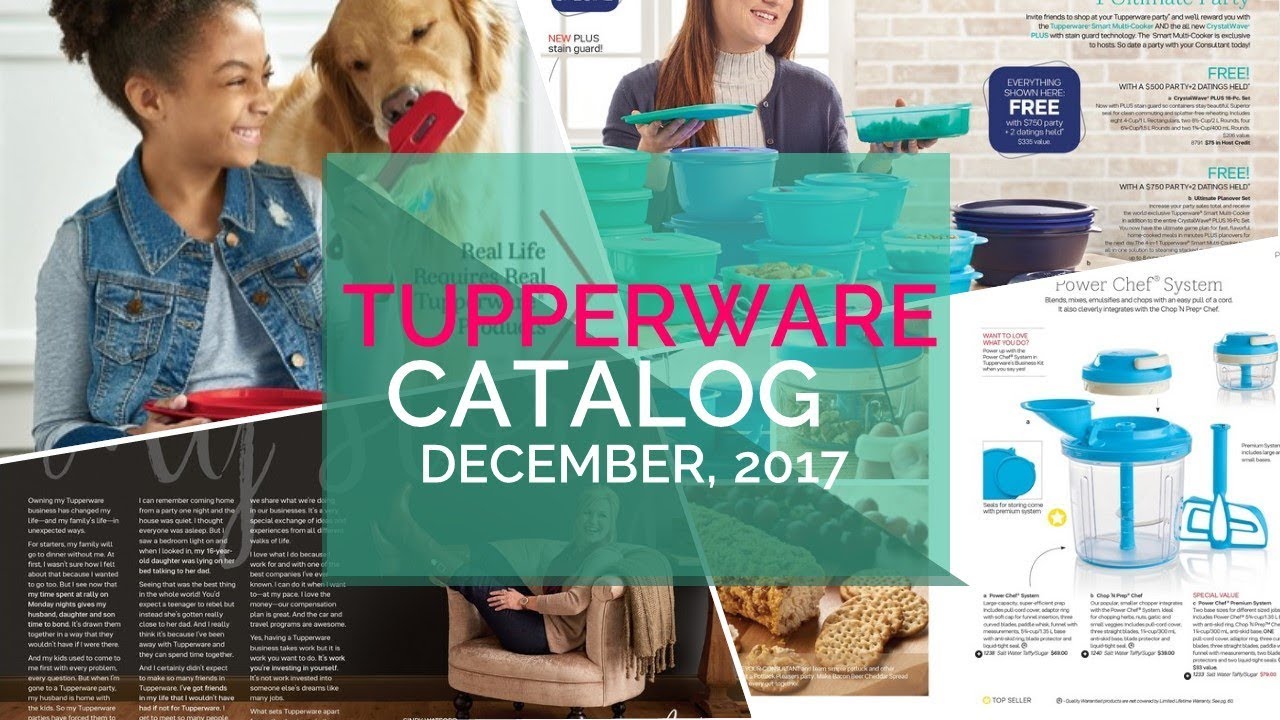 catalogue tupperware flyer december 2017 fall holiday youtube holiday tupperware flyers