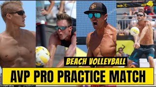 AVP Pro Practice | Beach Volleyball Training Match screenshot 3