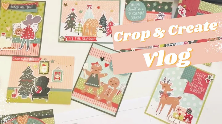 CROP AND CREATE DELIVERED PAPER CRAFTING VLOG