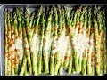 Cheesy Garlic Roasted Asparagus