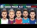 PES 2018 | Data Pack 4.0 | All New Faces, Kits & Boots