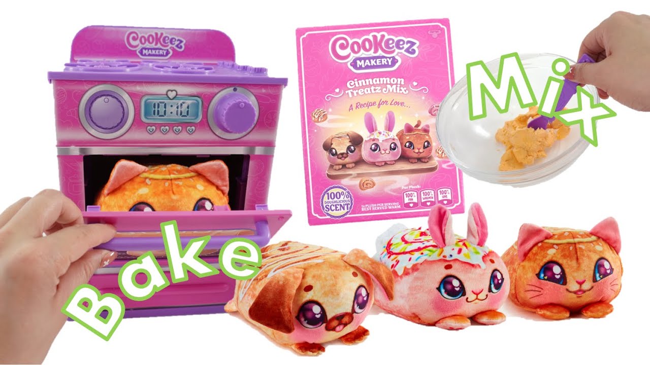 Which ONE Will Zuza Get ? Unboxing Cookeez Makery Plushie Bakery Play Oven.  