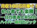 【バイナリーオプション】【手法】一目均衡表とRSIのハイパー連打ロジック