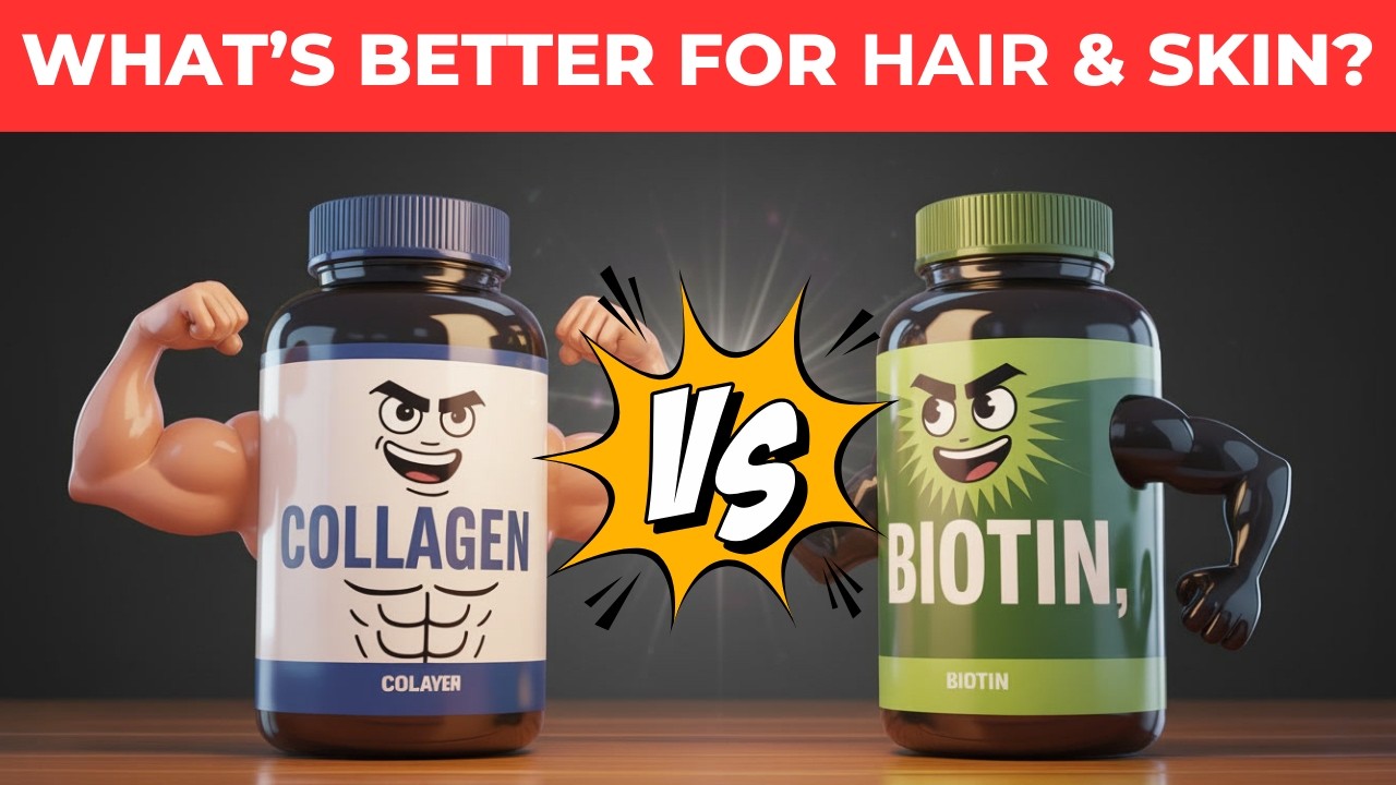 Collagen vs Biotin: What’s Better for Hair & Skin? - YouTube