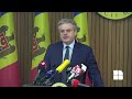 Declarațiile lui Oleg Serebrian înainte de ședința Guvernului Republicii Moldova