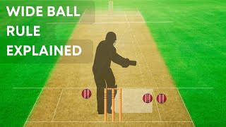 Cricket Wide Ball Rule Number 22 Explained - Animation screenshot 3