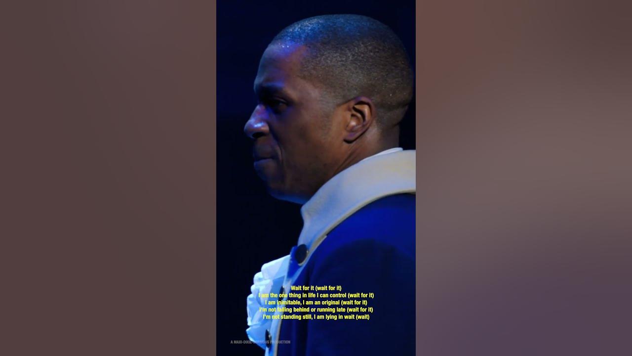 Wait For It (3/4) Leslie Odom Jr. and the Original Broadway Cast of (Hamilton An American Musical)