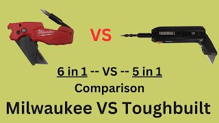 TOUGHBUILT VS Milwaukee Comparison   #toughbuilt #thetiminatorthetoolman  #5in1 #milwaukee