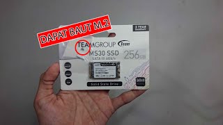 bahatech Eps 15  Unboxing Ssd M2 2242 Team Group 256gb