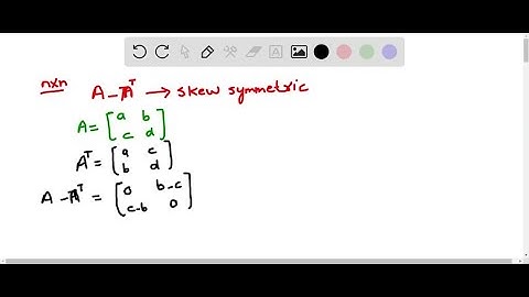 Prove that if A and B are n ×n skew-symmetric matrices, then A+B is skew-symmetric.