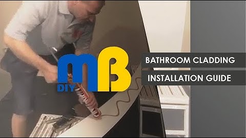 Bathroom Cladding Installation by MB DIY.