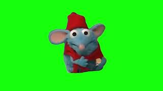 “Look At That Little Mouse In Red  He Must Really Like To Get Attention ” - Green Screen