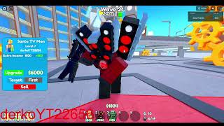 #toilettowerdefense #ttd #skbiditoilet #roblox #derko как пройти новую ивент карту в ttd