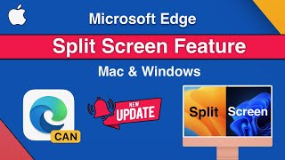 microsoft edge big feature split screen  |  how to enable split screen in microsoft edge web browser